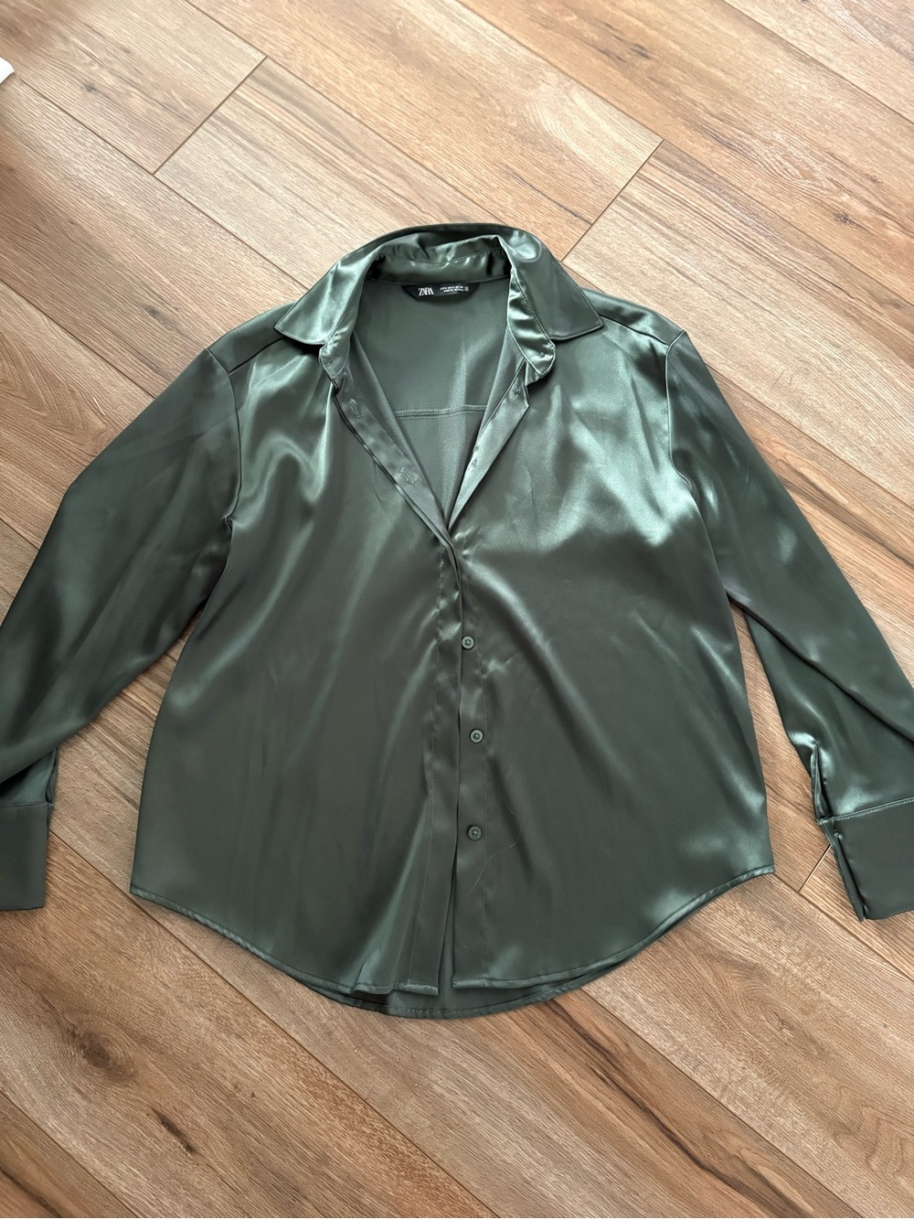 Zara Satin Blouse